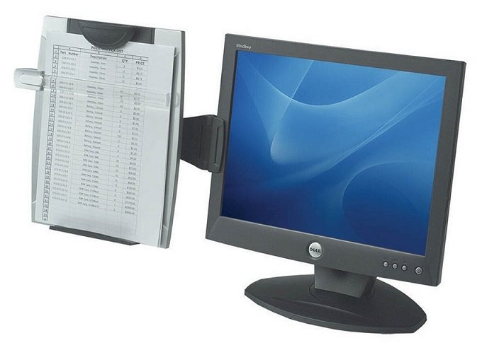 Fellowes Office Suites Monitor Mount Copyholder